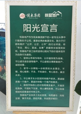 悅盈地產盛大開業 帶來 服務新體驗