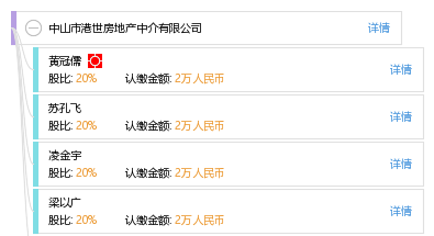 中山市港世房地產中介